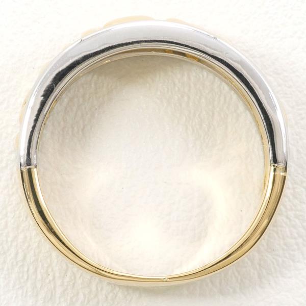 PT900 Platinum K18 Yellow Gold Ring in Excellent Condition