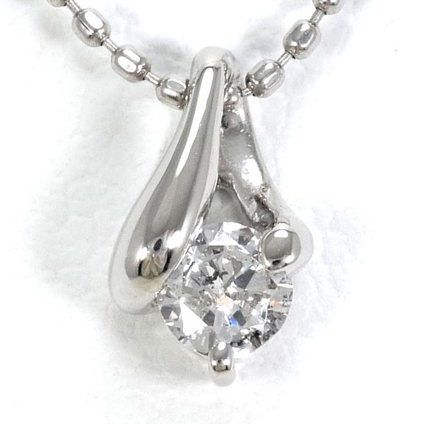 PT900 Platinum PT850 Diamond Necklace in Excellent Condition