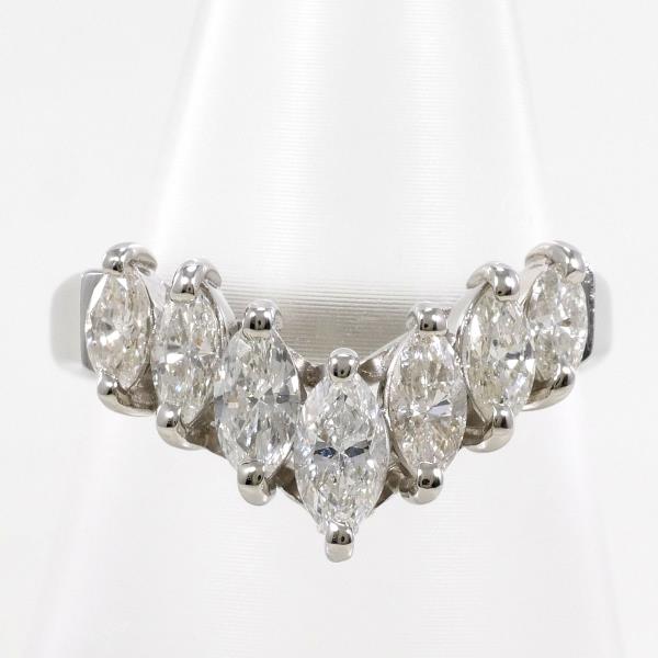 PT900 Platinum Diamond Ring 12