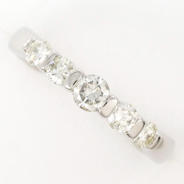 PT900 Platinum Diamond Ring 12