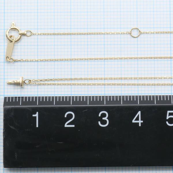 K10 Yellow Gold Necklace 0.7g 40cm in Pristine Condition