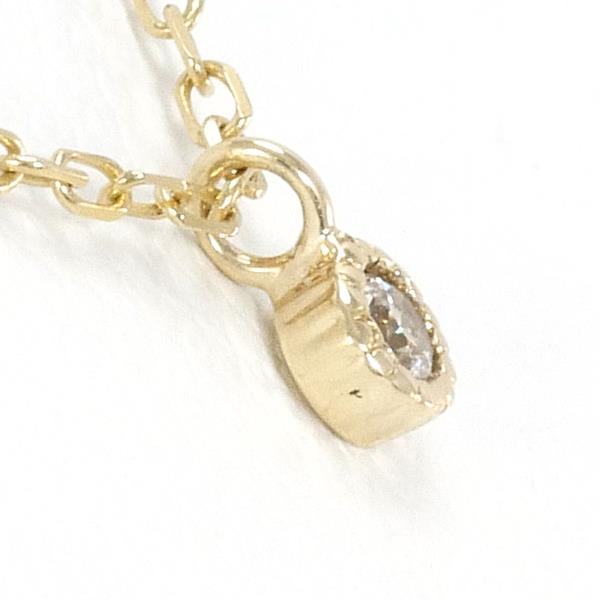 K10 Yellow Gold Diamond Necklace