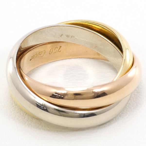 Cartier Trinity K18 Gold Ring