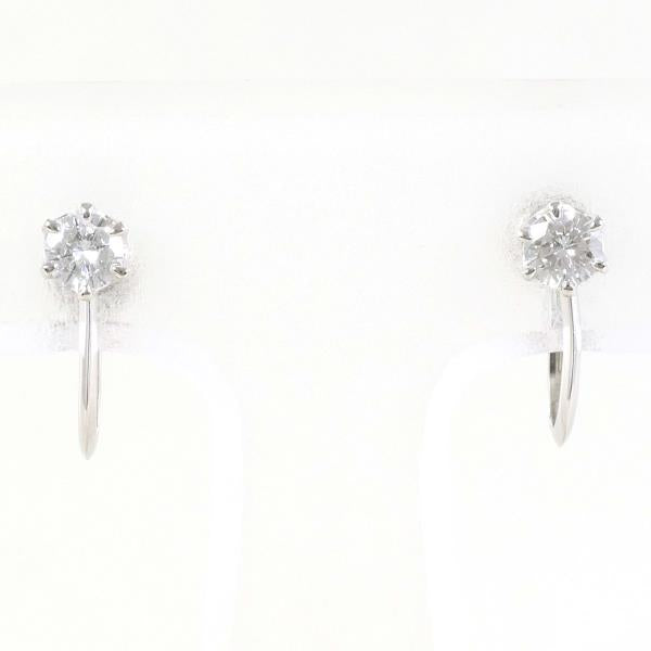 PT900 Platinum Diamond Earrings 0.30ct in Excellent Condition