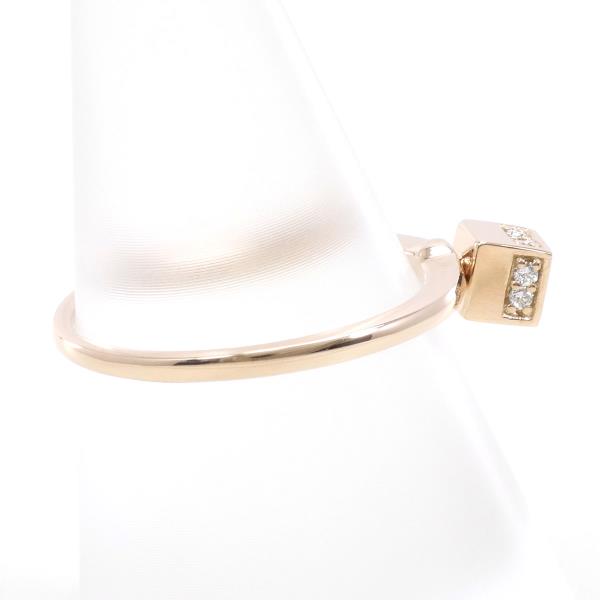 Ponte Vecchio K9PG Pink Gold Diamond Ring