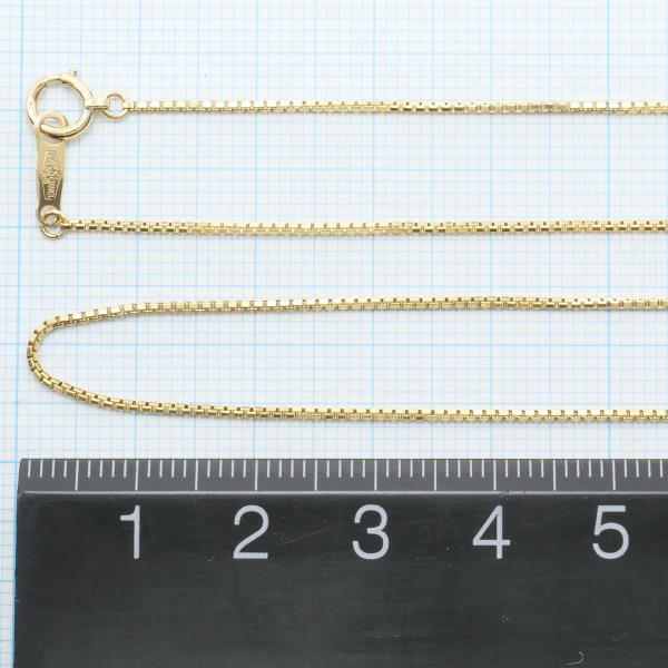 K18 Yellow Gold Necklace 60cm 4.4g in Excellent Condition