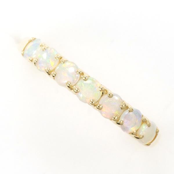 GSTV K18YG Opal Ring 15 Yellow Gold in Excellent Condition