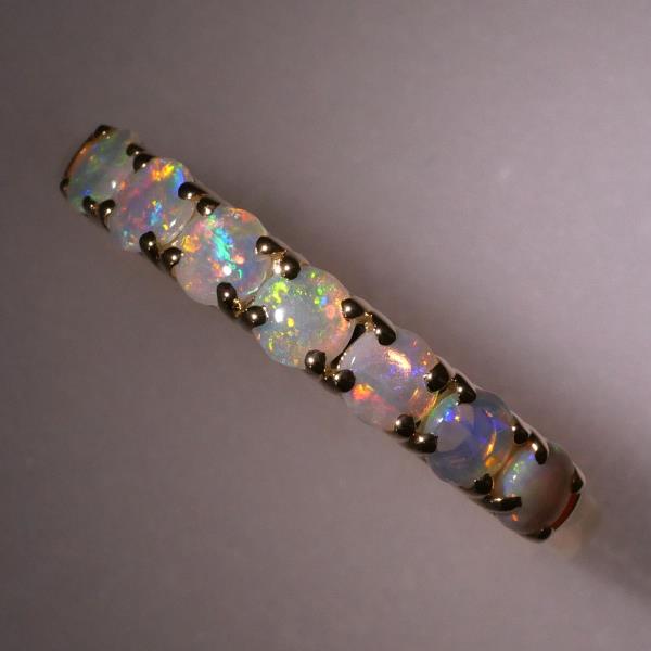 GSTV K18YG Opal Ring 15 Yellow Gold in Excellent Condition