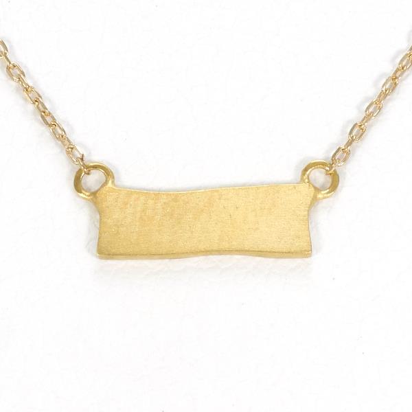 K10 Yellow Gold Necklace 0.9g 39cm in Excellent Condition