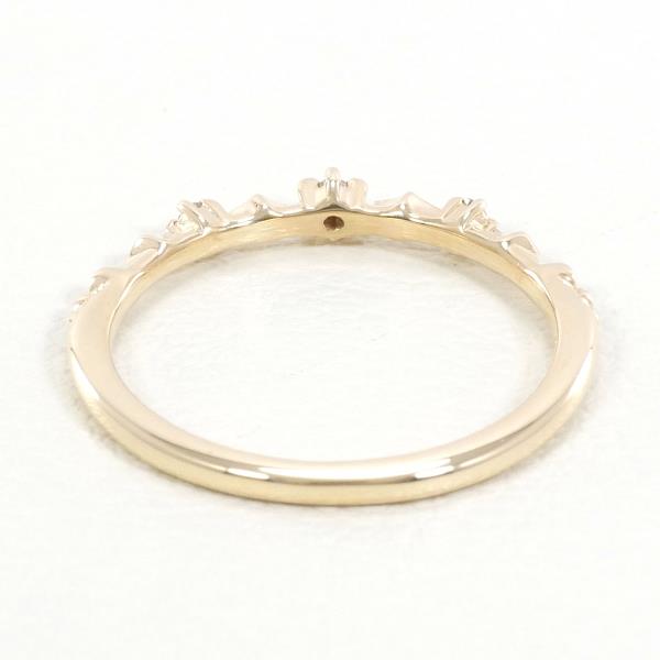 NOJESS K10 Yellow Gold Diamond Ring in Pristine Condition