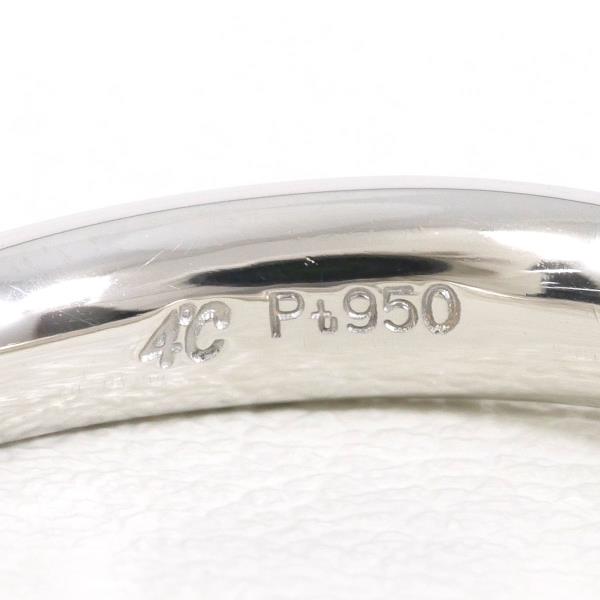 PT950 Platinum Ring Size 14 in Excellent Condition