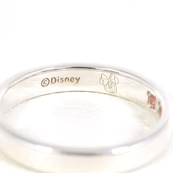 The Kiss Disney Silver Ring 5号 with Gemstone in Excellent Condition