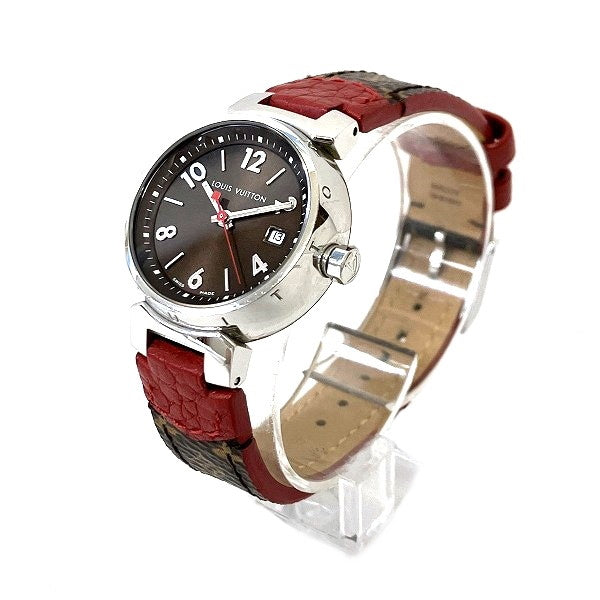 Louis Vuitton Tambour Q1220 Quartz Watch in Good Condition