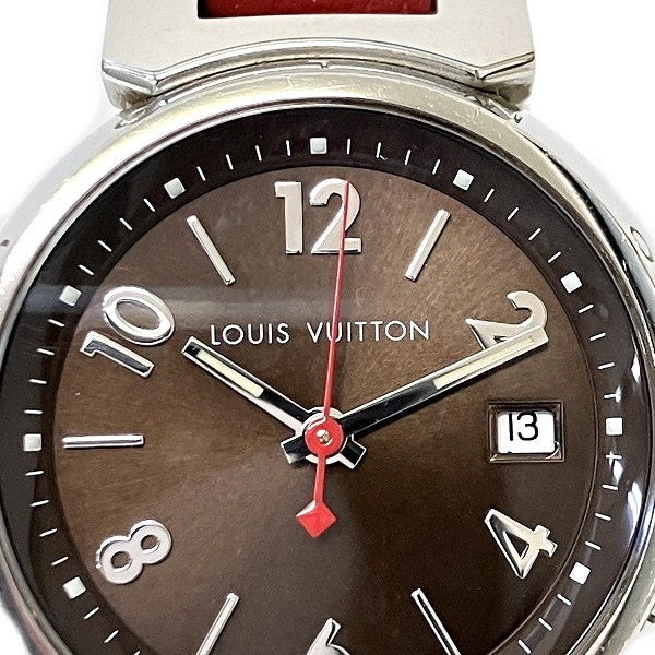 Louis Vuitton Tambour Q1220 Quartz Watch in Good Condition