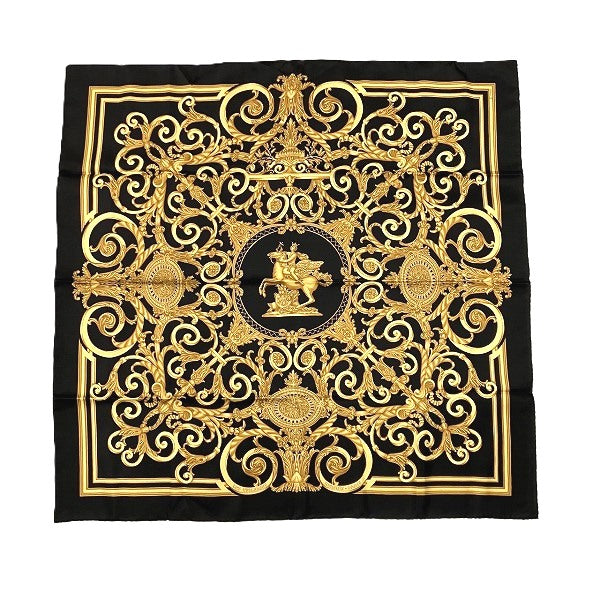 Hermes 100% Silk 90cm x 90cm Carre 90 Tuileries Park Scarf in Great Condition