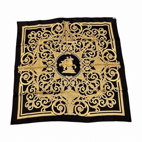 Hermes Silk Scarf Carré 90 Tuileries