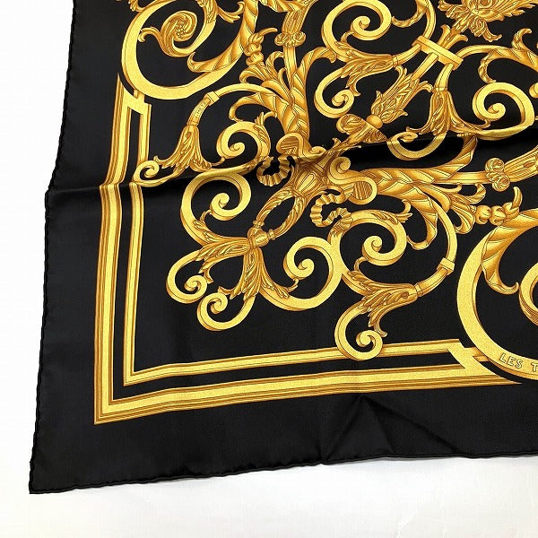 Hermes Silk Scarf Carré 90 Tuileries