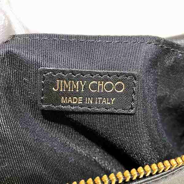 Jimmy Choo Zena Leather Clutch Bag in Good Condition