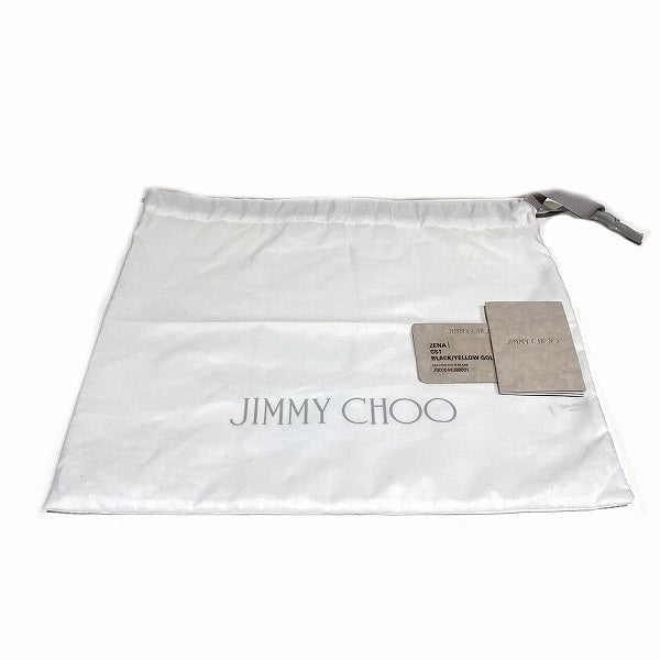 Jimmy Choo Zena Leather Clutch Bag in Good Condition