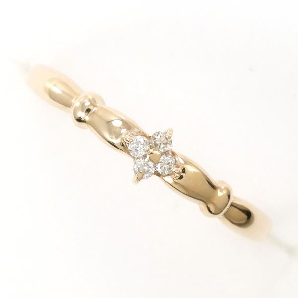 K9YG Yellow Gold Diamond Ring 8.5