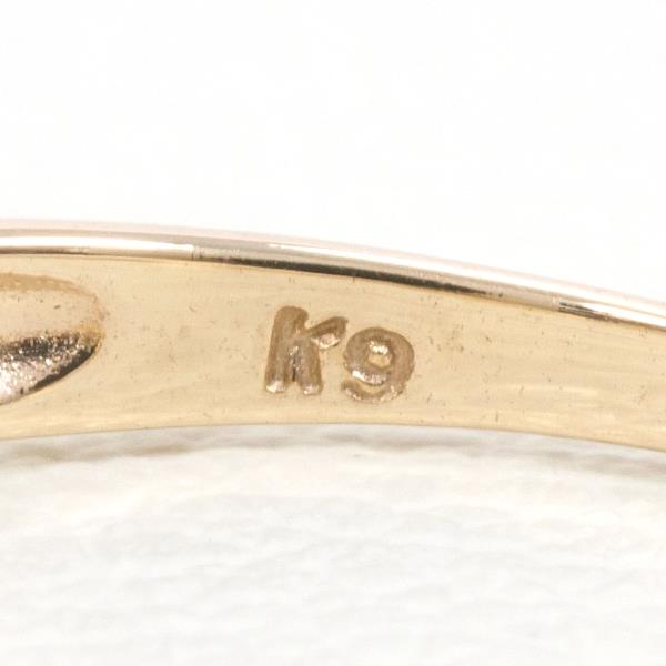 K9YG Yellow Gold Diamond Ring 8.5