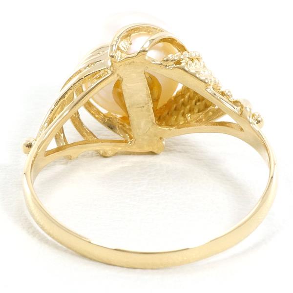 K18 Yellow Gold Pearl Ring 13