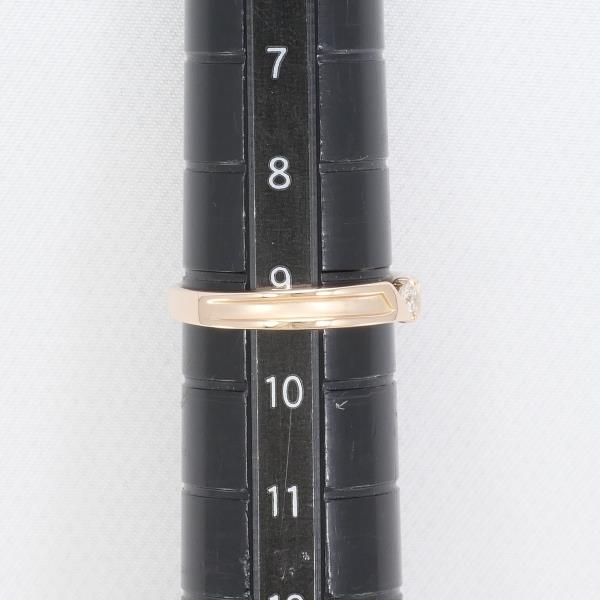 K18 Pink Gold Diamond Ring 9