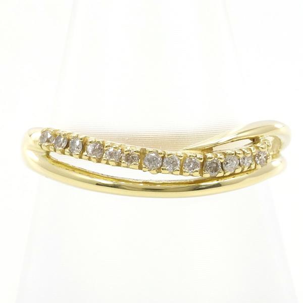 K18 Yellow Gold Diamond Ring 14