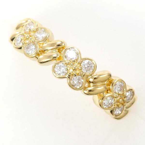 K18 Yellow Gold Diamond Ring 11