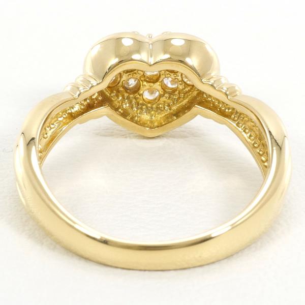 K18 Yellow Gold Diamond Ring 11