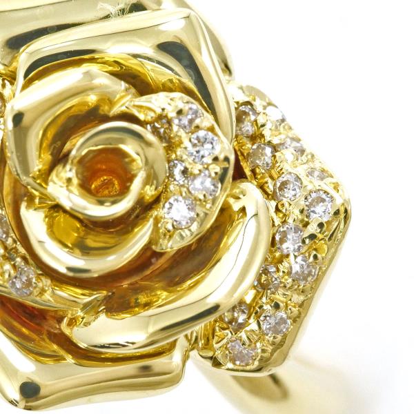 K18 Yellow Gold Diamond Ring 13