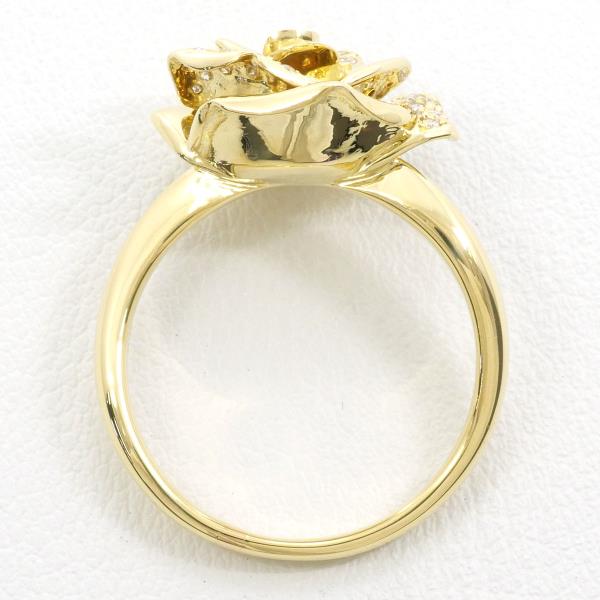 K18 Yellow Gold Diamond Ring 13