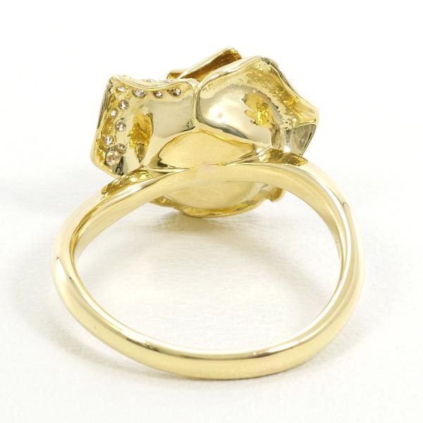 K18 Yellow Gold Diamond Ring 13