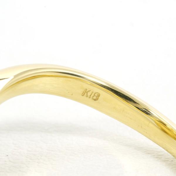 K18 Yellow Gold Diamond Ring 13