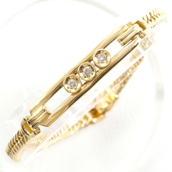 K18 Yellow Gold Diamond Bracelet