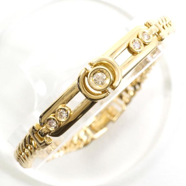 K18 Yellow Gold Diamond Bracelet