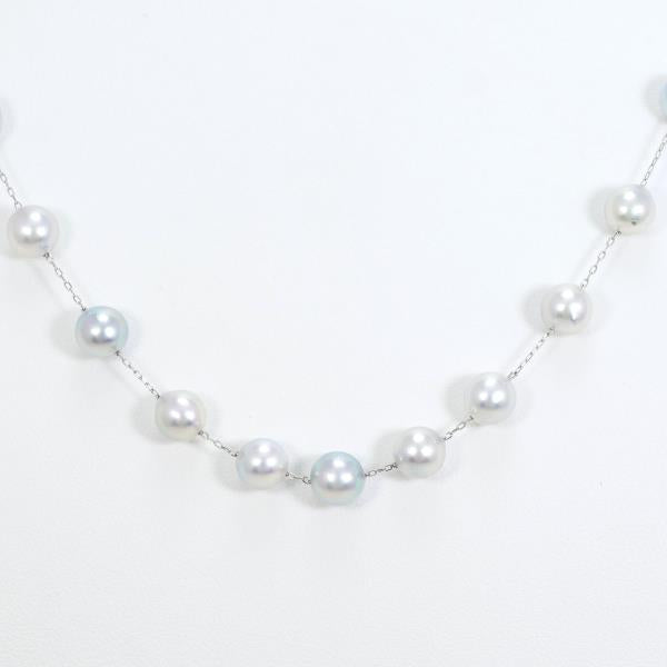 PT850 Platinum Pearl Necklace 50cm