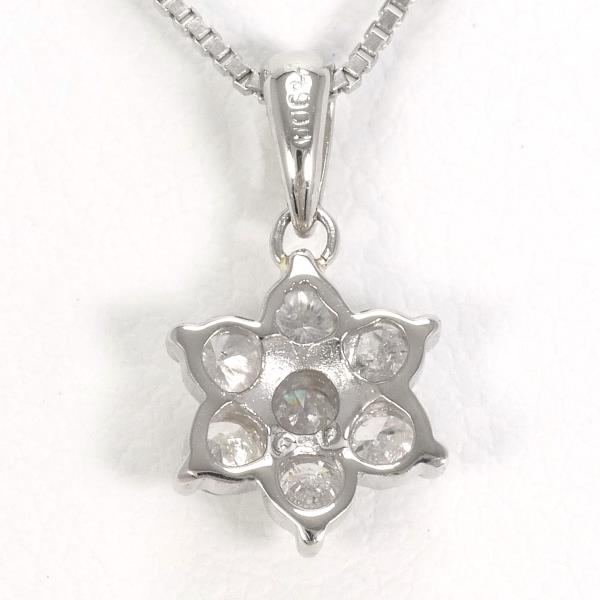 PT900 PT850 Platinum Diamond Necklace