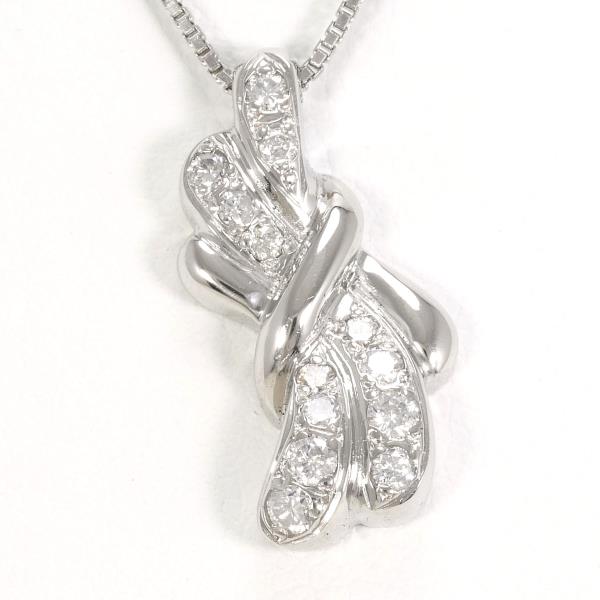 PT850 Platinum Diamond Necklace 0.30ct