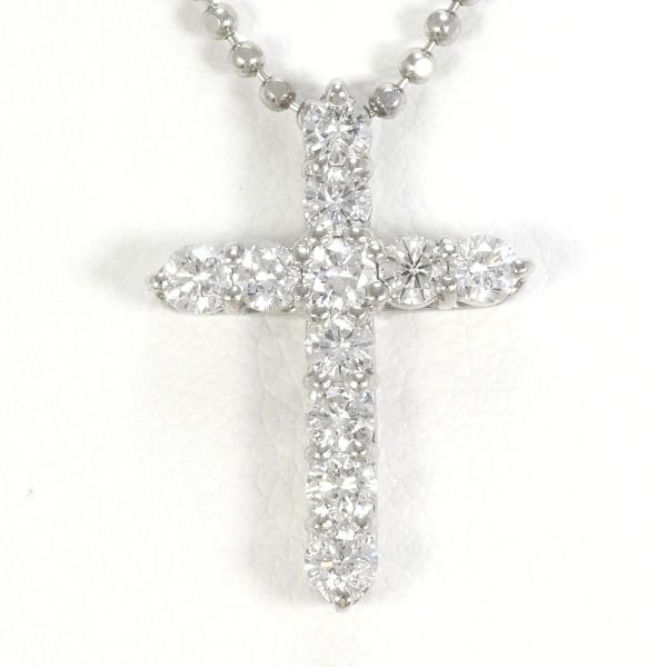 Platinum PT900 PT850 Diamond Necklace