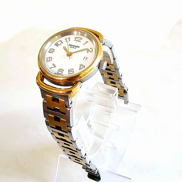 Hermes Pullman Quartz Watch PU2.240 in Fair Condition