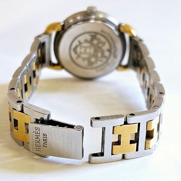 Hermes Pullman Quartz Watch PU2.240 in Fair Condition