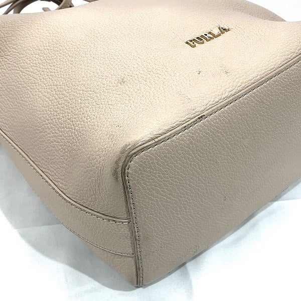 Furla Costanza Leather 2WAY Handbag in Good Condition