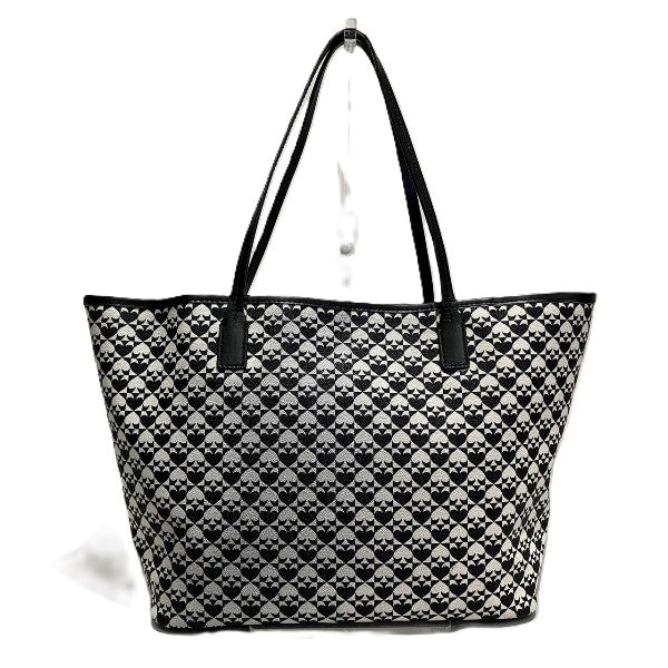 Kate Spade PVC Leather Spade Pattern Tote Bag in Good Condition