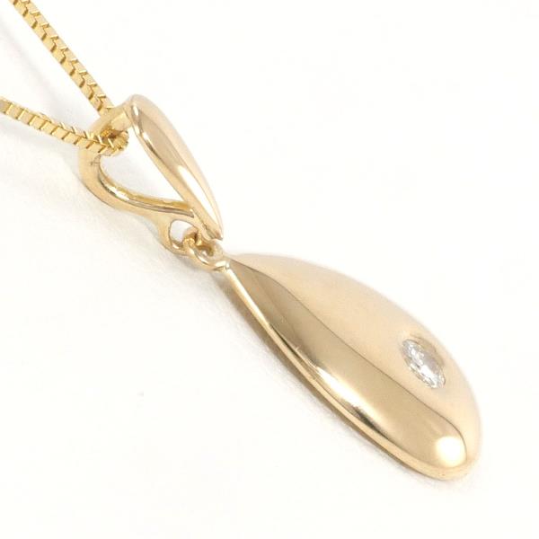 K18 Yellow Gold Diamond Necklace