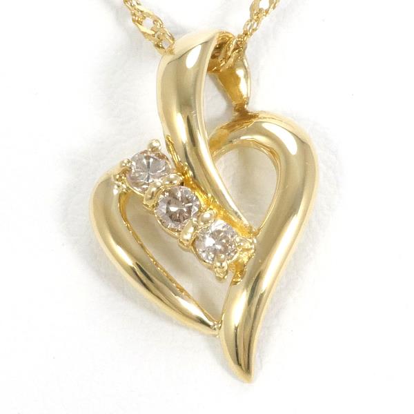 K18 Yellow Gold Diamond Necklace