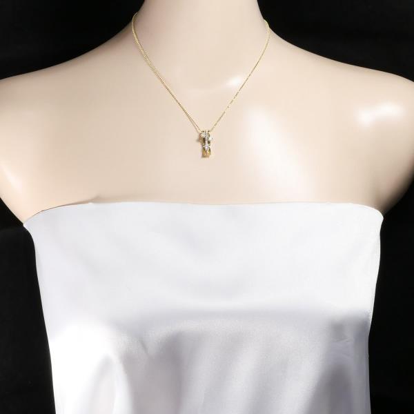 K18 Yellow Gold Diamond Necklace 0.50ct