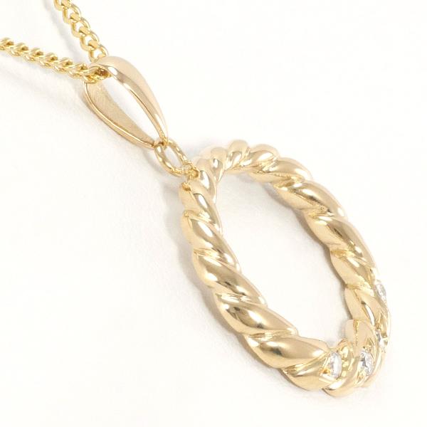 K18 Yellow Gold Diamond Necklace