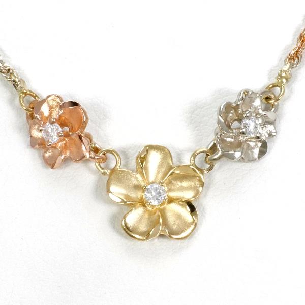 14K Gold Zirconia Necklace