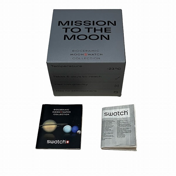 Omega x Swatch Mission to the Moon Quartz Watch